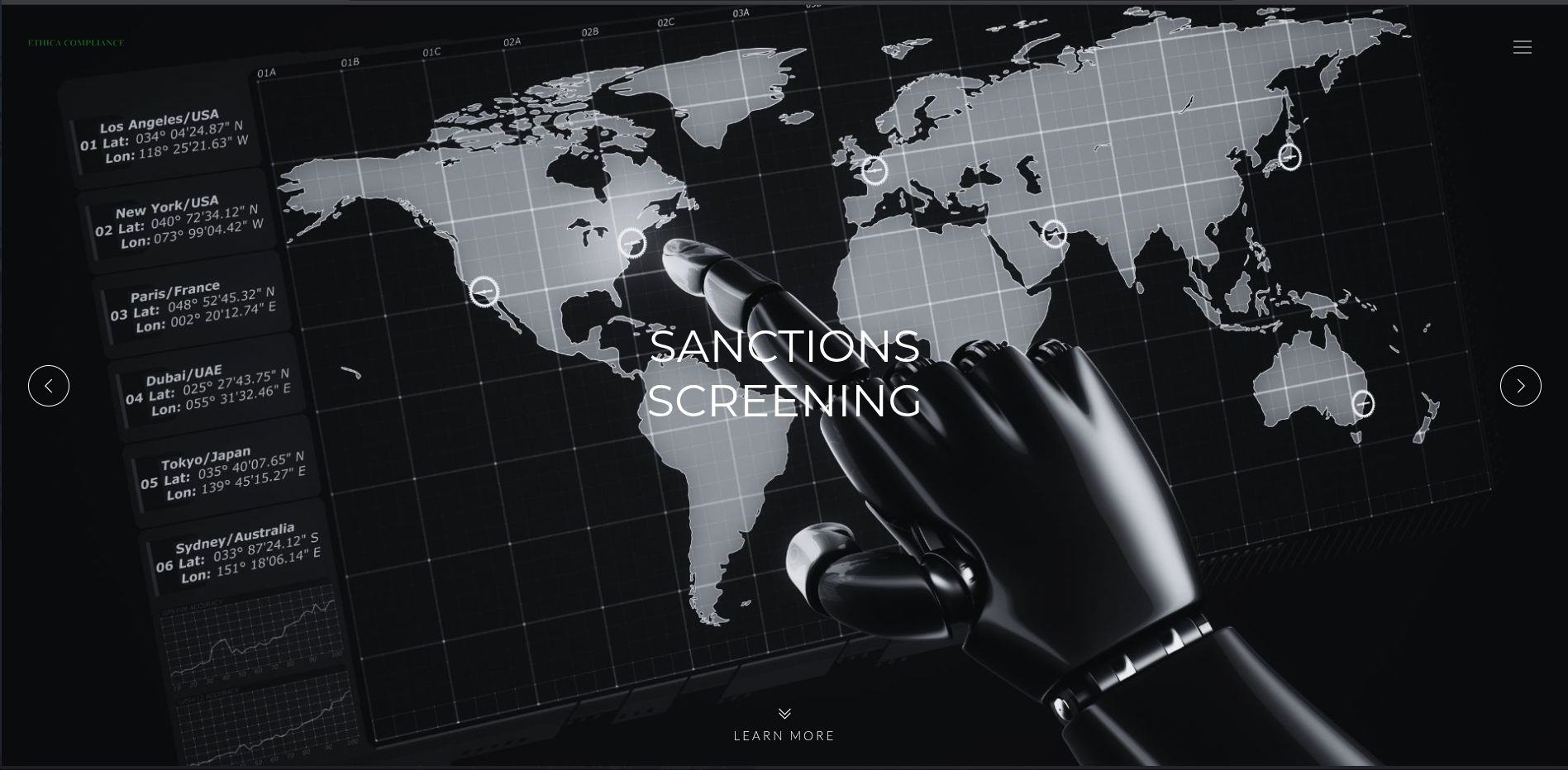 Ethica Compliance - LLP Landing Page